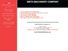 Tablet Screenshot of private.smithmachinery.com